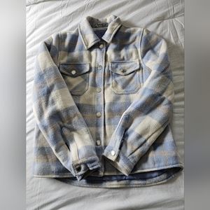 Girls Size 14 Plaid Shacket